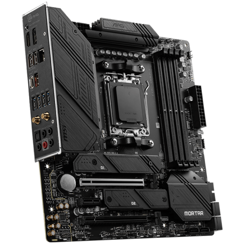 MSI MAG B650M MORTAR WiFi, AMD B650 Mainboard - Sockel AM5